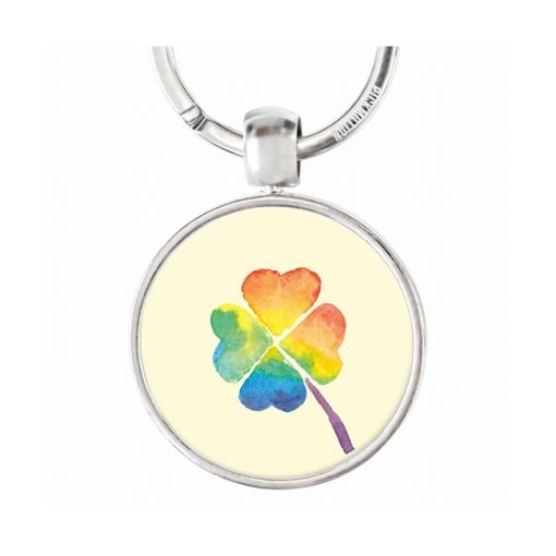 Regenbogen-Kleeblatt