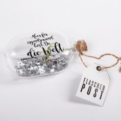 Flaschenpost "Du bist die Welt"